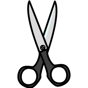 805 hair scissors clip art free