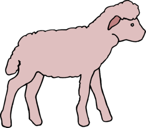 Market lamb clip art free image