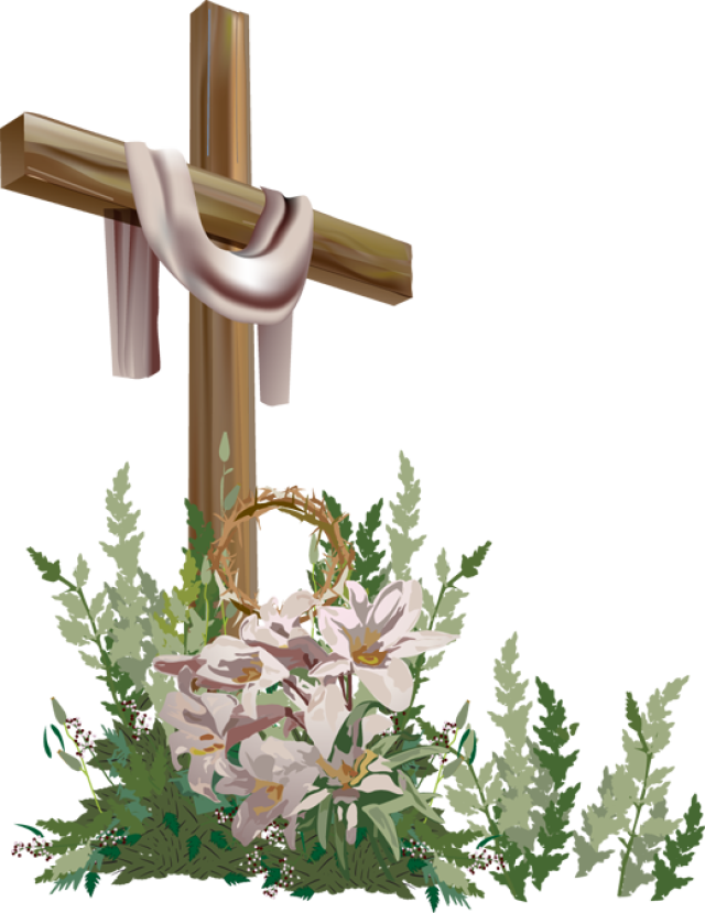 Free easter cross clipart