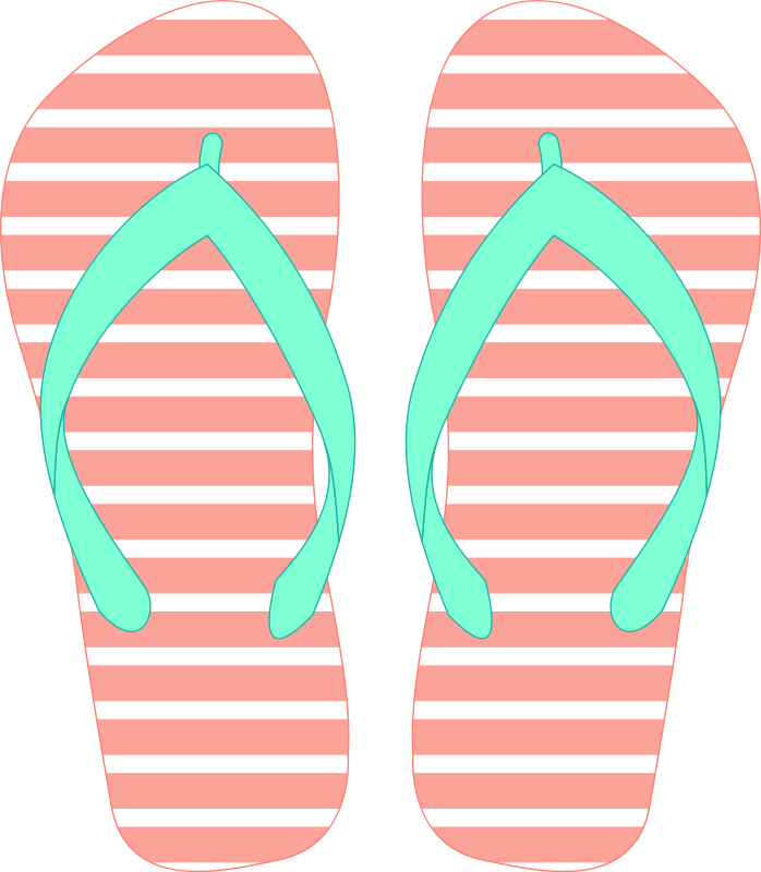 Free to Use  Public Domain Sandals Clip Art