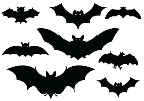 Bat Silhouette Clipart