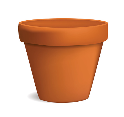 empty flower pot clipart - Clip Art Library