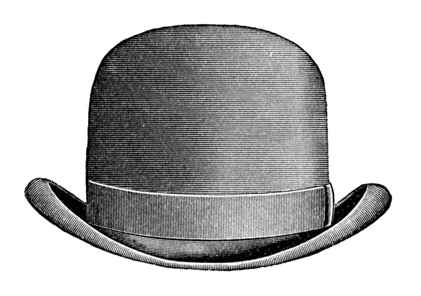 Bowler Hat Clipart 94657