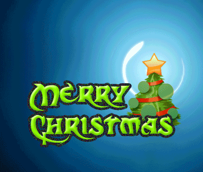 Blinking Christmas Tree Clipart