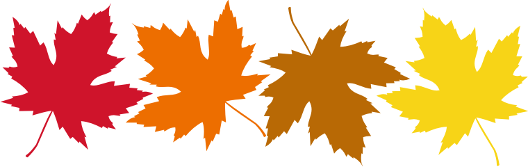 Maple leaf border clip art