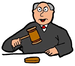 Cartoon Judge Clipart
