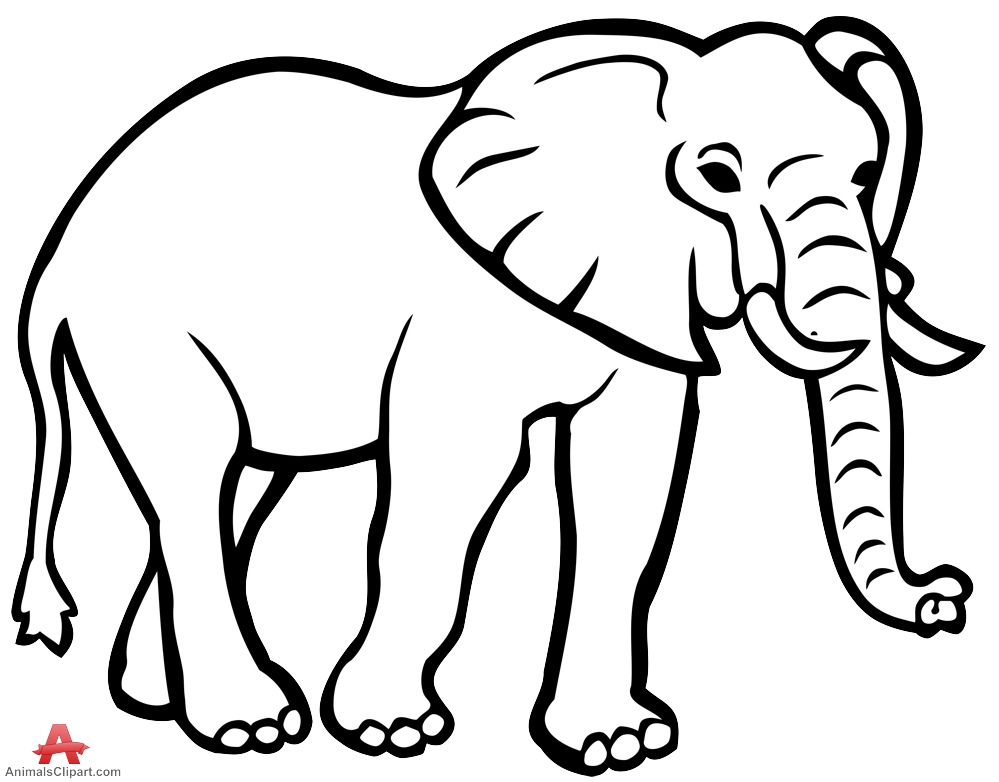 printable african animals coloring pages Clip Art Library