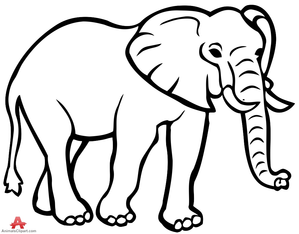 Free Elephant Outline Cliparts, Download Free Elephant Outline Cliparts