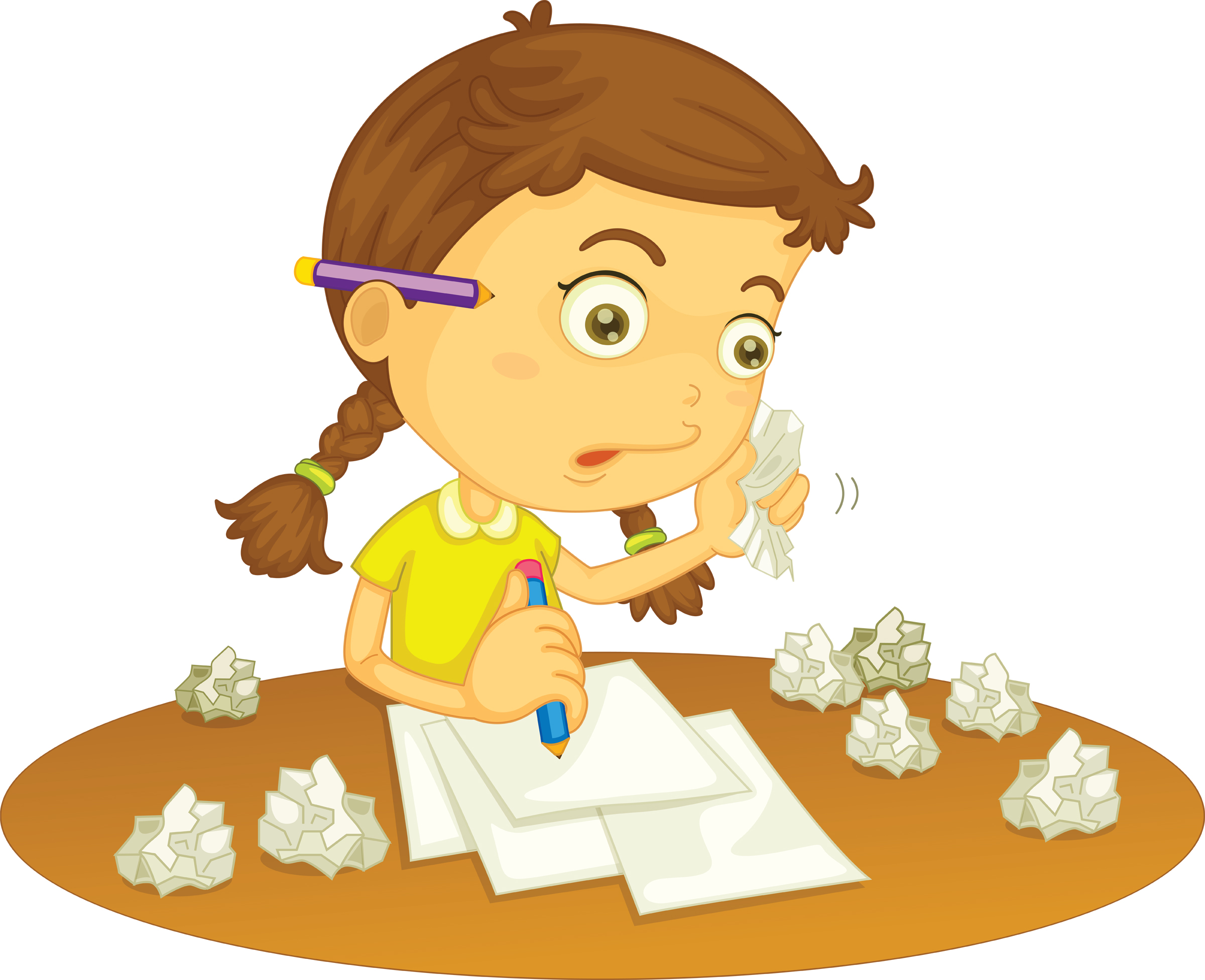 Clip Arts Related To : student doing homework clipart. view all Writing Stu...