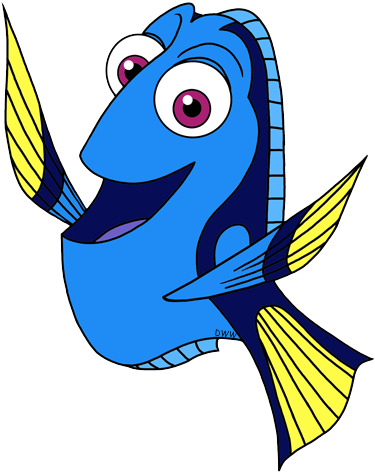 Finding Dory Clip Art Image