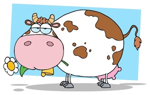 Dairy Cow Clipart Image