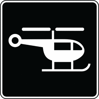 Helicopter, Black and White