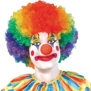 clown wig clipart