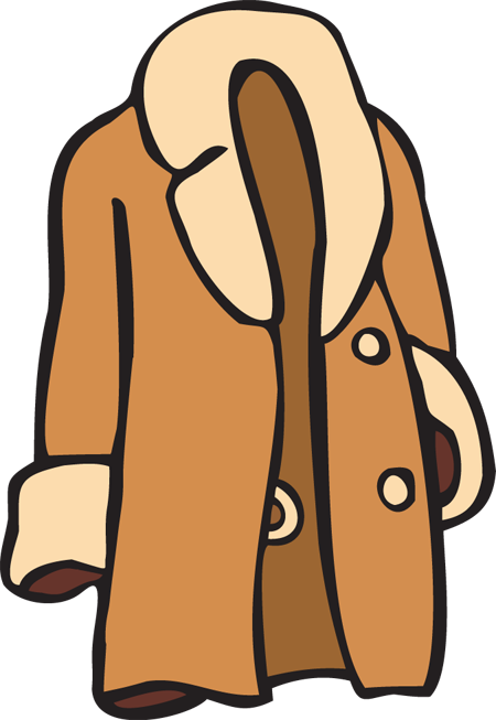 Black jacket clipart
