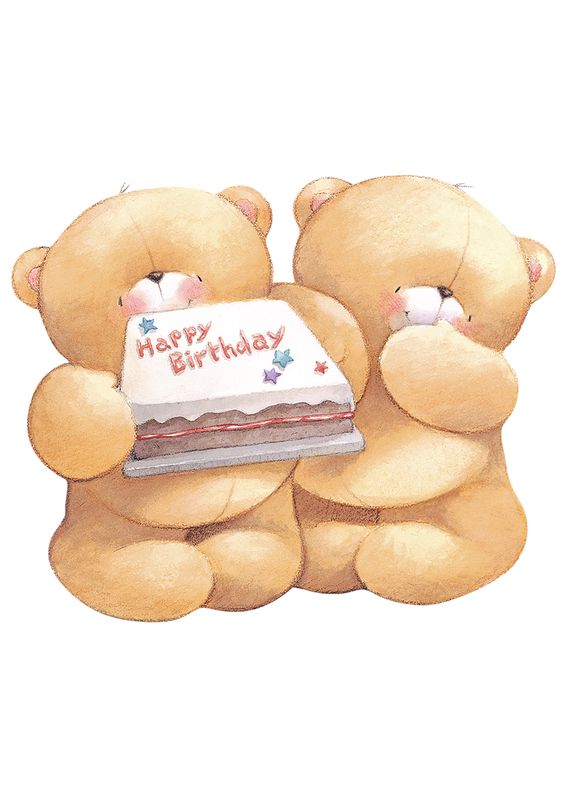 Birthday cake clipart for friends