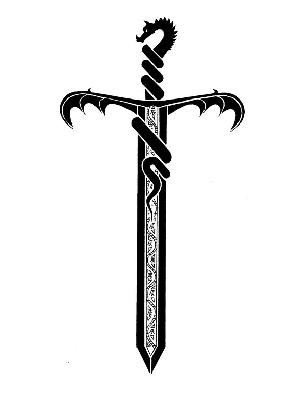 Tribal Dragon Sword