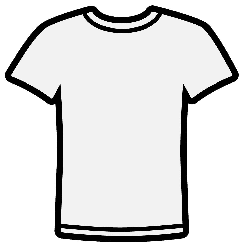 Clip Art Black And White Shirt Clipart 