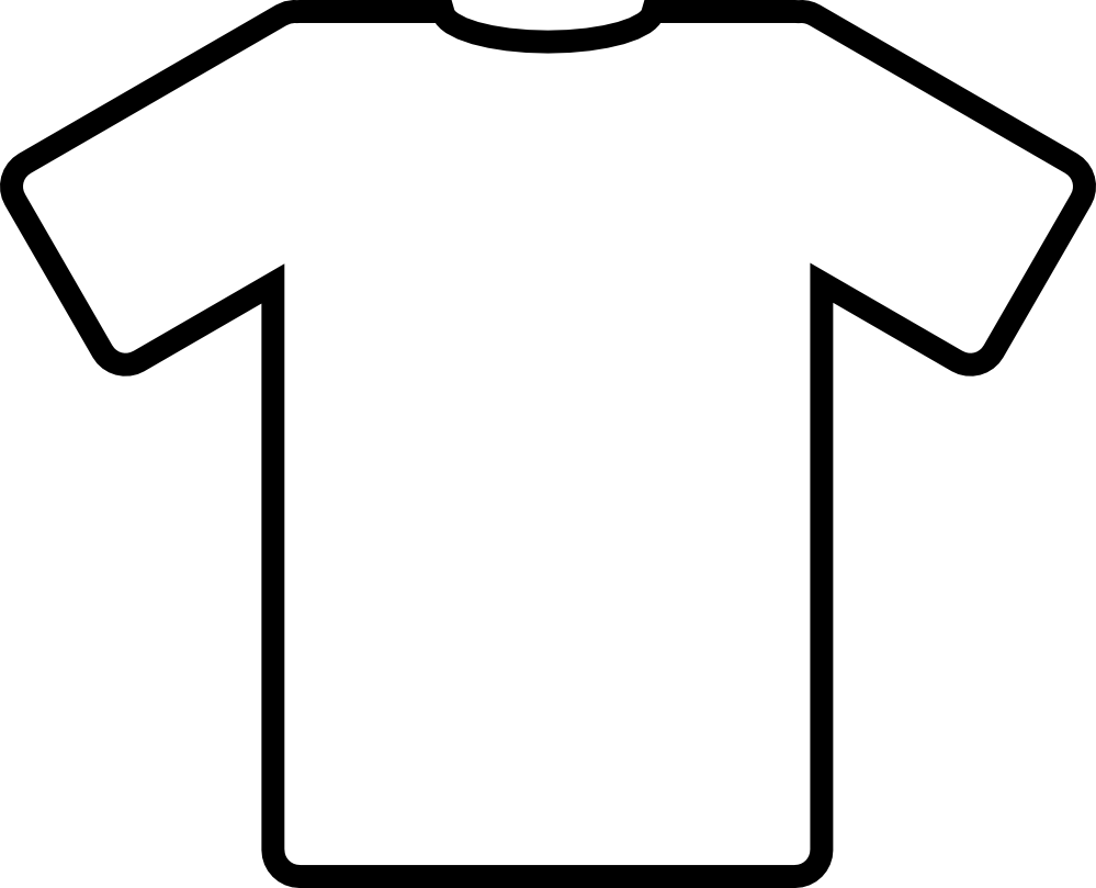 T Shirt Silhouette Svg Clip Art Library