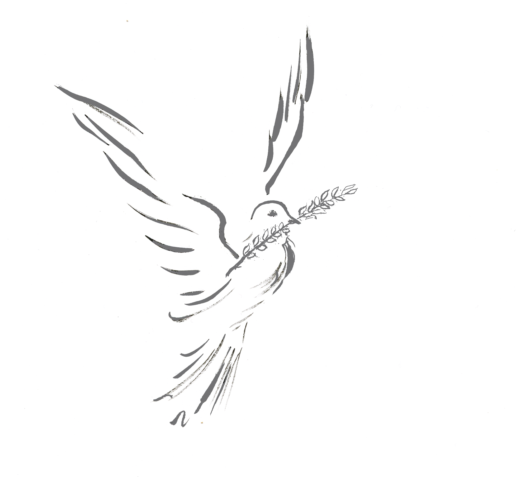 Funeral Dove Clipart