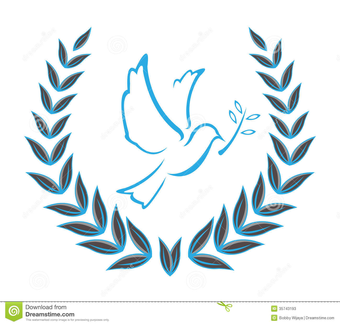 Funeral Dove Clipart 5242