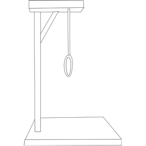 Gallows clipart, cliparts of Gallows free download