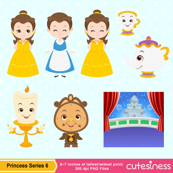 Belle and beast, Belle and Princesses