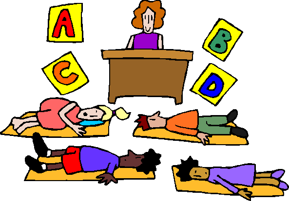 Day Care Nap Time Clipart