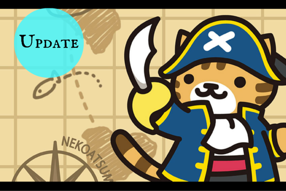 Neko Atsume Update Adds Pirate Cat and Toys