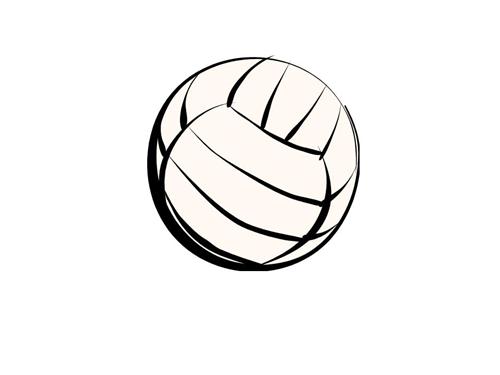 Volleyball Dig Clipart