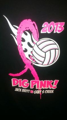 Pink Volleyball clip art