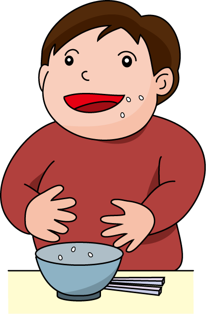 Full Stomach Clipart