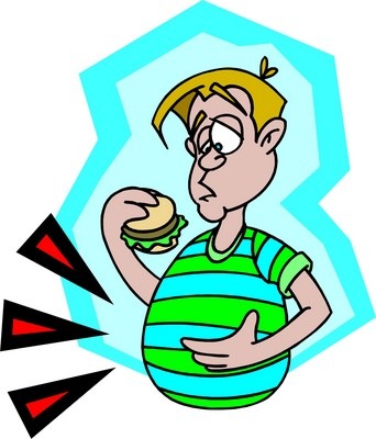 Full stomach clipart