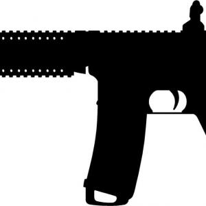 Exclusive Ar Guns Clipart Design