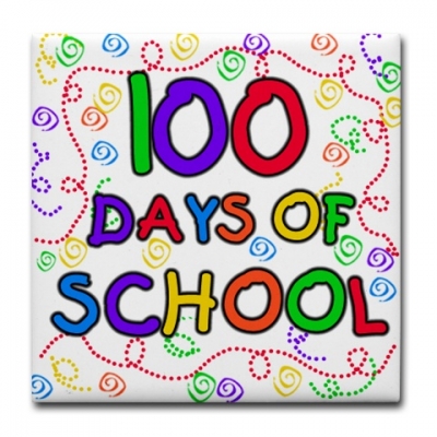 clipart for 100th day of school