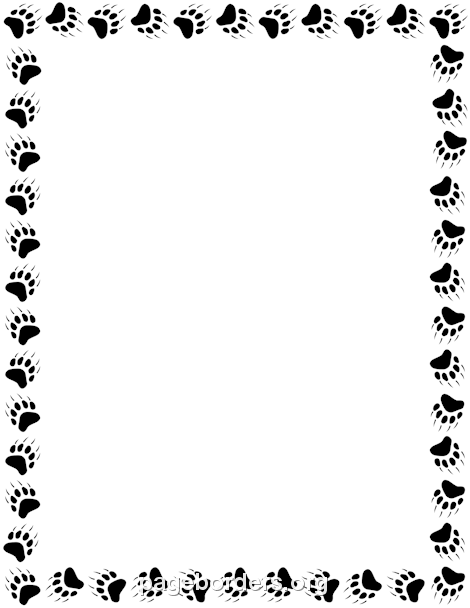 zoo writing paper - Clip Art Library