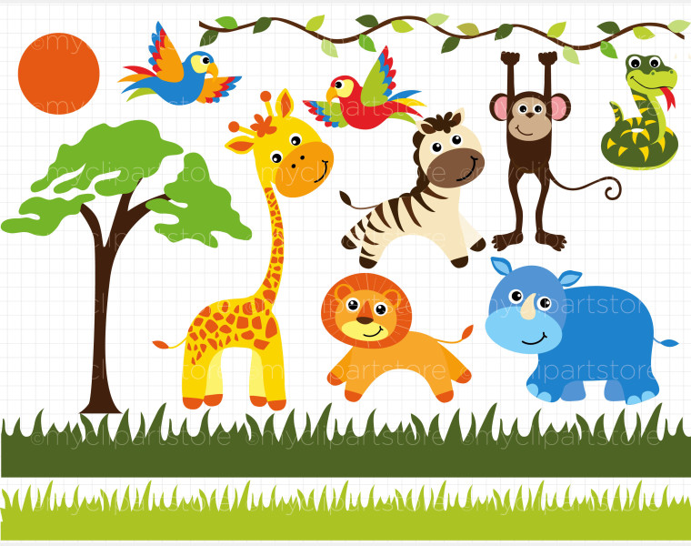 Safari Background Clipart