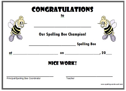 Spelling cliparts