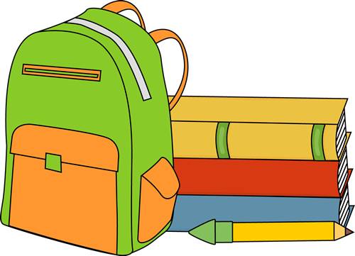Book Bag Pack Clipart