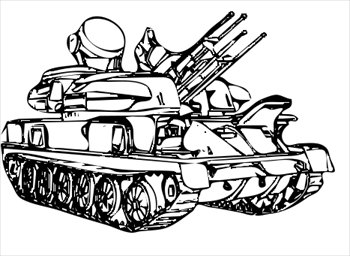 Military army tank clipart free clipart image 3 
