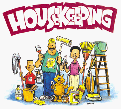 cartoon housekeeping - Clip Art Library