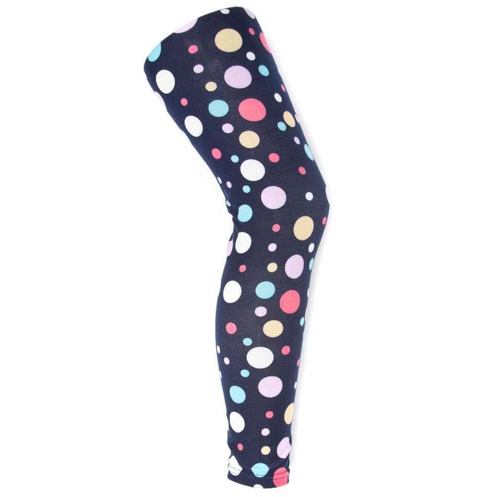 Colourful Polka Dot Print Leggings