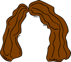 Long Brown Hair Clipart Clip Art Library View All Brown Wig Cliparts