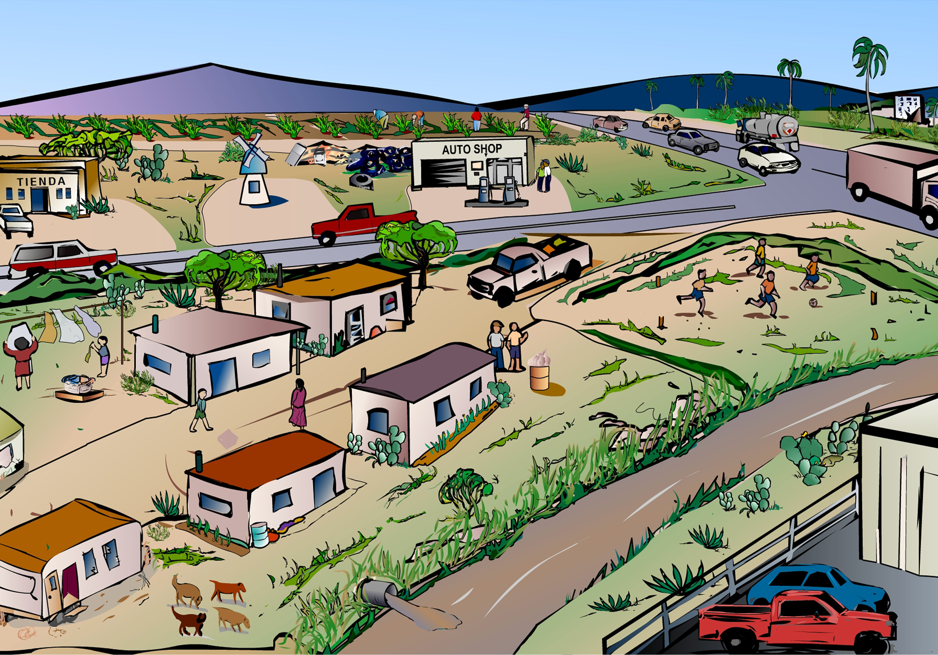 Featured image of post Urban Rural Community Drawing - Learn how to draw urban community pictures using these outlines or print just for coloring.