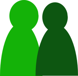 2 people clipart