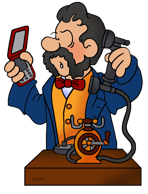 Free Inventors and Inventions Clip Art by Phillip Martin