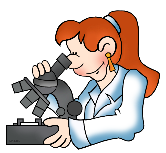Free Inventors and Inventions Clip Art by Phillip Martin, Microscope