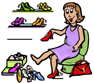 Clip Arts Related To : collection of shoes clipart. view all Shoe Store Cli...