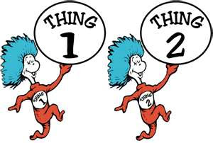 thing 1 and thing 2 printable images