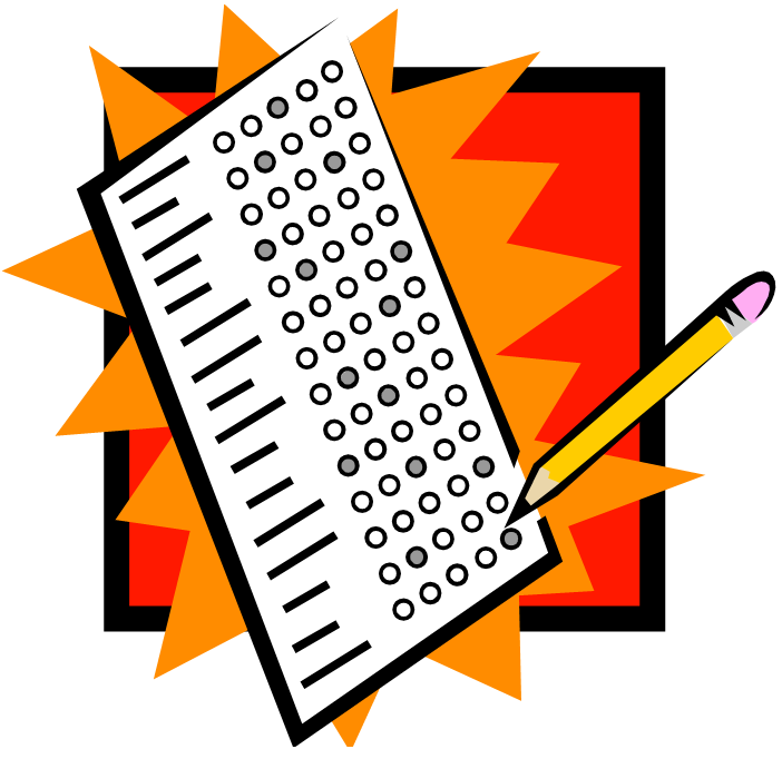 Reading Test Clipart