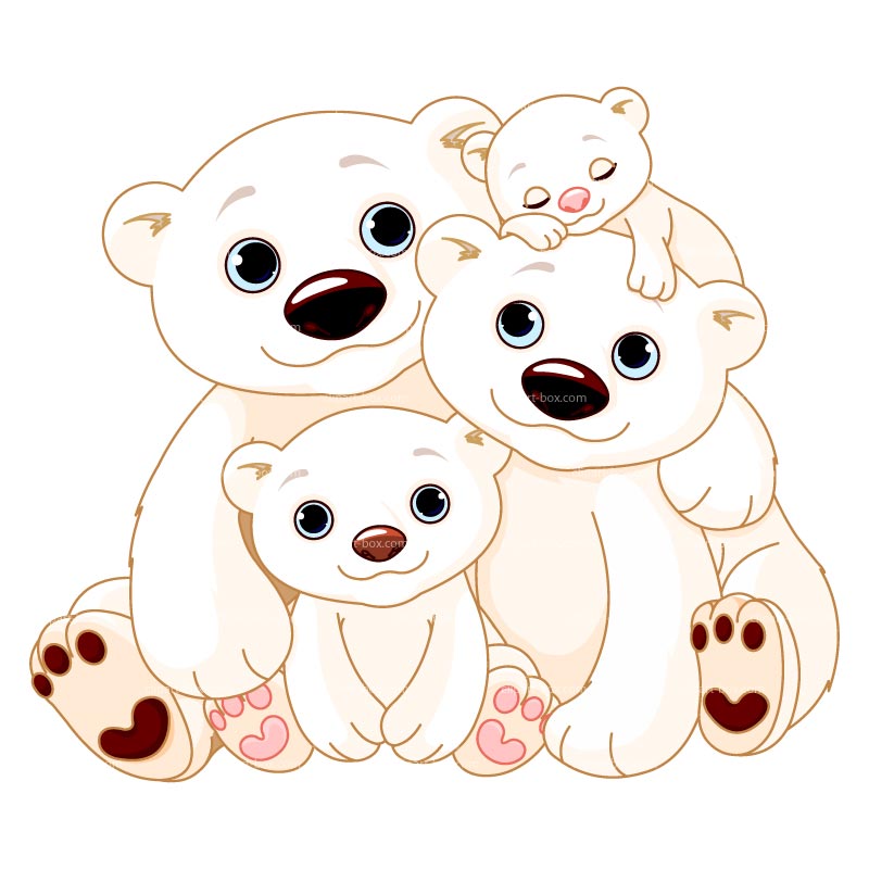 teddy bear family images clipart